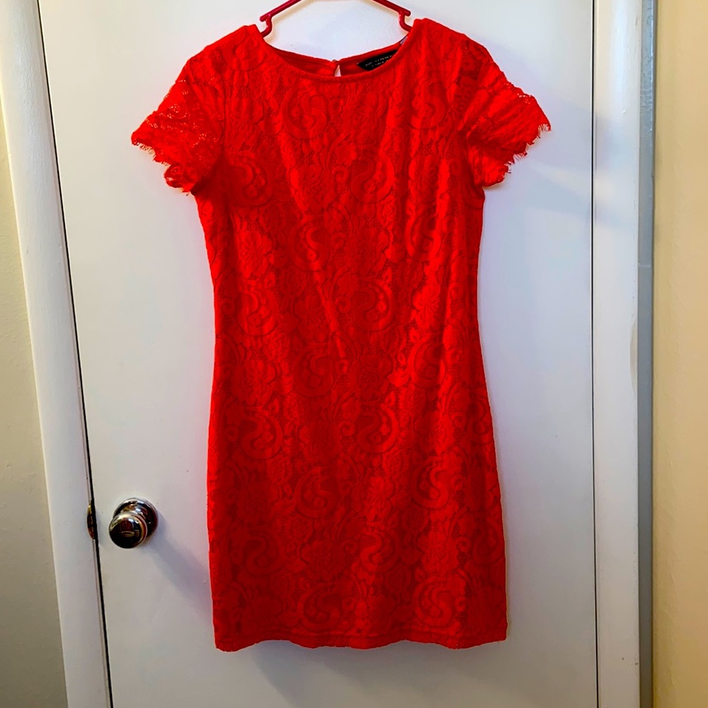 Floral lace dress